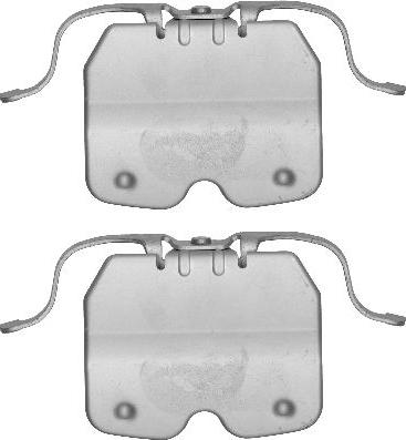 HELLA 8DZ 355 201-431 - Комплект приладдя, гальм avtolavka.club