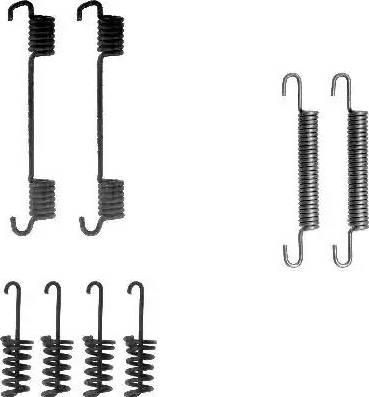 HELLA 8DZ 355 201-781 - Комплектуючі, гальмівна система avtolavka.club