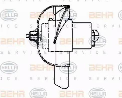 HELLA 8EW 009 160-321 - Вентилятор салону avtolavka.club