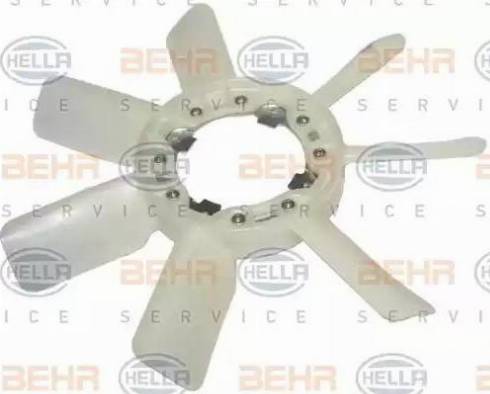 HELLA 8MV 376 791-471 - Крильчатка вентилятора, охолодження двигуна avtolavka.club