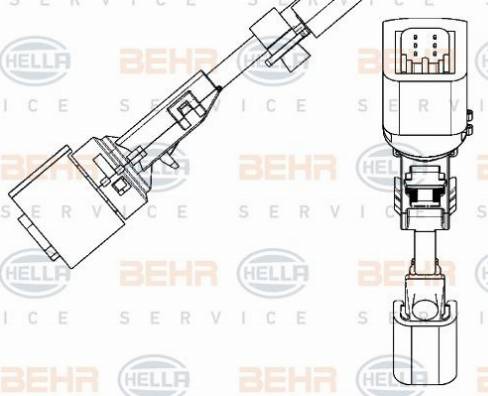 HELLA 8MV 376 782-411 - Вентилятор, охолодження двигуна avtolavka.club