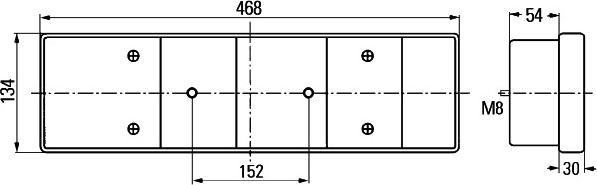 HELLA 2VP 008 204-061 - Задній ліхтар avtolavka.club