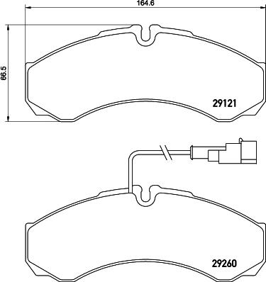 HELLA PAGID 8DB 355 005-431 - Гальмівні колодки, дискові гальма avtolavka.club