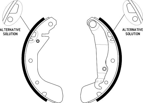 HELLA PAGID 8DB 355 002-471 - Комплект гальм, барабанний механізм avtolavka.club