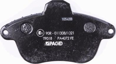 HELLA PAGID 8DB 355 019-071 - Гальмівні колодки, дискові гальма avtolavka.club