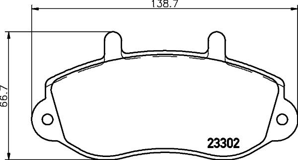 HELLA PAGID 8DB 355 019-321 - Гальмівні колодки, дискові гальма avtolavka.club