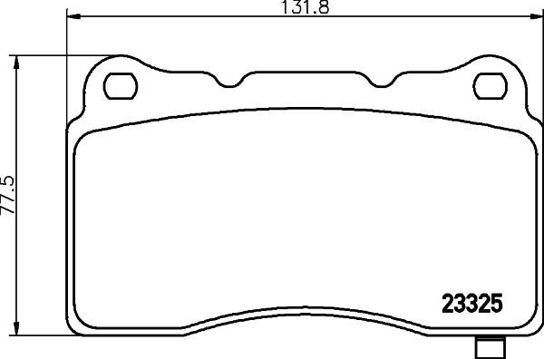 HELLA PAGID 8DB 355 015-481 - Гальмівні колодки, дискові гальма avtolavka.club