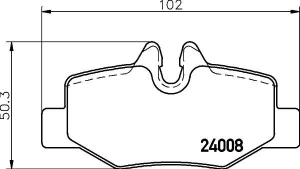 HELLA PAGID 8DB 355 010-661 - Гальмівні колодки, дискові гальма avtolavka.club