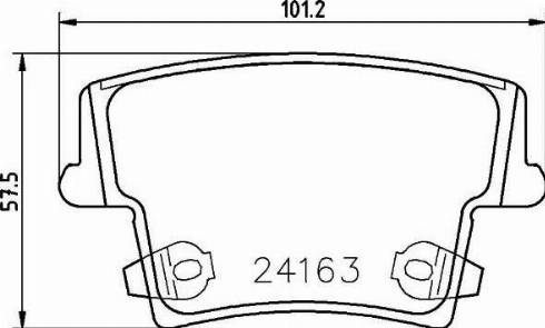 HELLA PAGID 8DB 355 011-881 - Гальмівні колодки, дискові гальма avtolavka.club