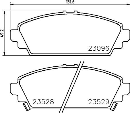 Brake Engineering PA1533 - Гальмівні колодки, дискові гальма avtolavka.club