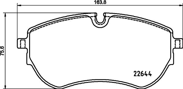 HELLA PAGID 8DB 355 037-731 - Гальмівні колодки, дискові гальма avtolavka.club