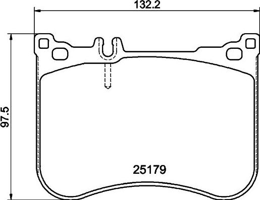 HELLA PAGID 8DB 355 026-591 - Гальмівні колодки, дискові гальма avtolavka.club