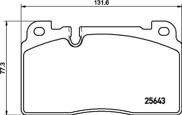 HELLA PAGID 8DB 355 026-691 - Гальмівні колодки, дискові гальма avtolavka.club