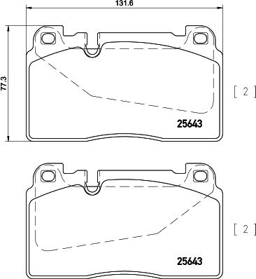 HELLA PAGID 8DB 355 020-251 - Гальмівні колодки, дискові гальма avtolavka.club