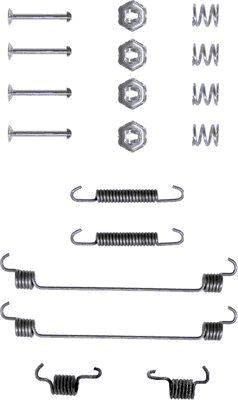 HELLA PAGID 8DZ 355 200-091 - Комплектуючі, барабанний гальмівний механізм avtolavka.club