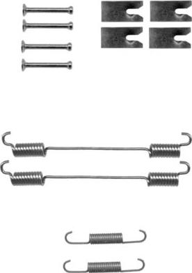 HELLA PAGID 8DZ 355 200-831 - Комплектуючі, барабанний гальмівний механізм avtolavka.club