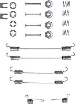 HELLA PAGID 8DZ 355 200-371 - Комплектуючі, барабанний гальмівний механізм avtolavka.club