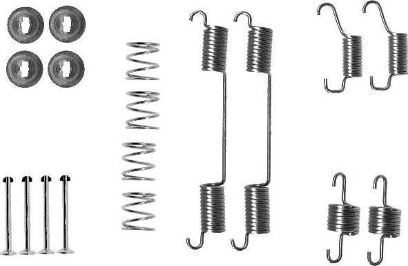 HELLA PAGID 8DZ 355 200-711 - Комплектуючі, гальмівна система avtolavka.club