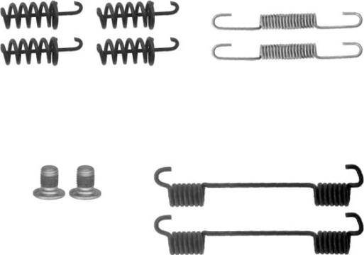 HELLA PAGID 8DZ 355 202-111 - Комплектуючі, гальмівна система avtolavka.club