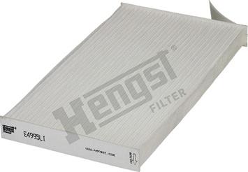 Hengst Filter E4995LI - Фільтр, повітря у внутрішній простір avtolavka.club