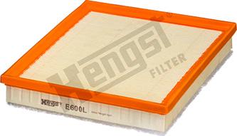 Hengst Filter E600L - Повітряний фільтр avtolavka.club