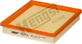 Hengst Filter E1163L - Повітряний фільтр avtolavka.club