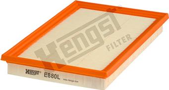 Hengst Filter E880L - Повітряний фільтр avtolavka.club