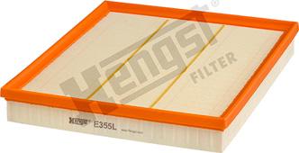 Hengst Filter E355L - Повітряний фільтр avtolavka.club