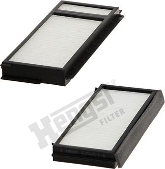 Hengst Filter E2970LI-2 - Фільтр, повітря у внутрішній простір avtolavka.club