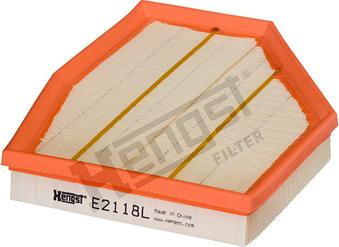 Hengst Filter E2118L - Повітряний фільтр avtolavka.club