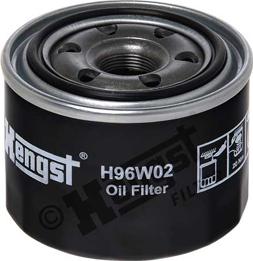 Hengst Filter H96W02 - Масляний фільтр avtolavka.club
