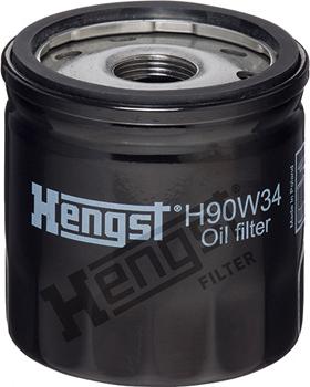 Hengst Filter H90W34 - Масляний фільтр avtolavka.club
