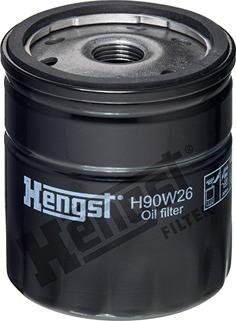 Hengst Filter H90W26 - Масляний фільтр avtolavka.club