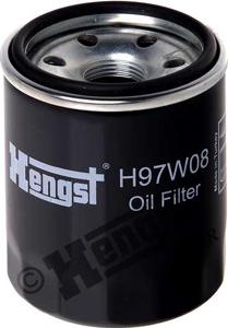 Hengst Filter H97W08 - Масляний фільтр avtolavka.club