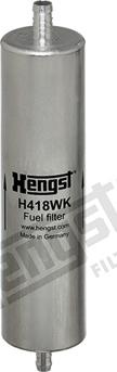 Hengst Filter H418WK - Паливний фільтр avtolavka.club