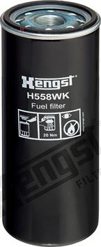 Hengst Filter H558WK - Паливний фільтр avtolavka.club