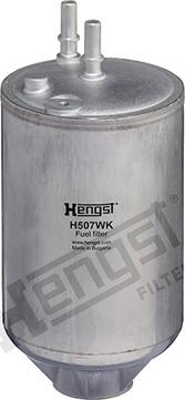 Hengst Filter H507WK - Паливний фільтр avtolavka.club