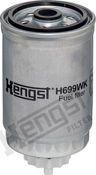 Hengst Filter H699WK - Паливний фільтр avtolavka.club