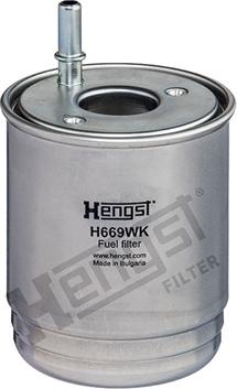 Hengst Filter H669WK - Паливний фільтр avtolavka.club