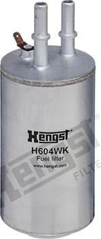 Hengst Filter H604WK - Паливний фільтр avtolavka.club