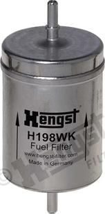 Hengst Filter H198WK - Паливний фільтр avtolavka.club