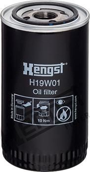 Hengst Filter H19W01 - Масляний фільтр avtolavka.club
