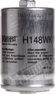 Hengst Filter H148WK - Паливний фільтр avtolavka.club
