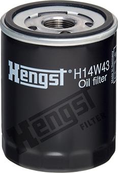 Hengst Filter H14W43 - Масляний фільтр avtolavka.club