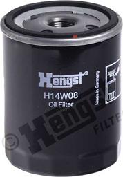 Hengst Filter H14W08 - Масляний фільтр avtolavka.club