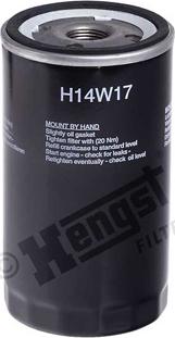 Hengst Filter H14W17 - Масляний фільтр avtolavka.club