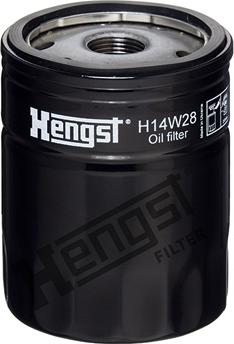 Hengst Filter H14W28 - Масляний фільтр avtolavka.club