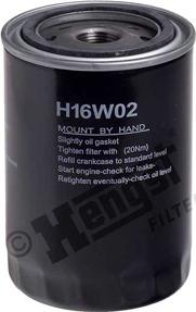 Hengst Filter H16W02 - Масляний фільтр avtolavka.club