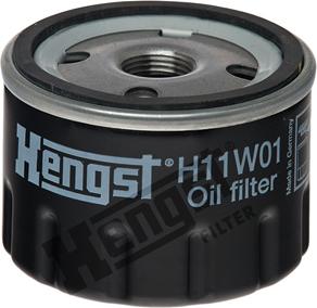 Hengst Filter H11W01 - Масляний фільтр avtolavka.club
