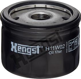 Hengst Filter H11W02 - Масляний фільтр avtolavka.club